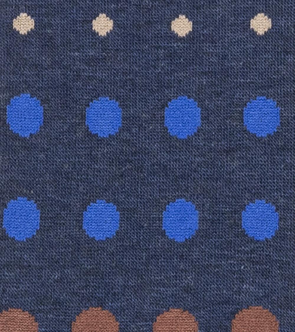 Stacy Adams Multi-Size Dots Men's Crew Dress Socks Men’s Socks