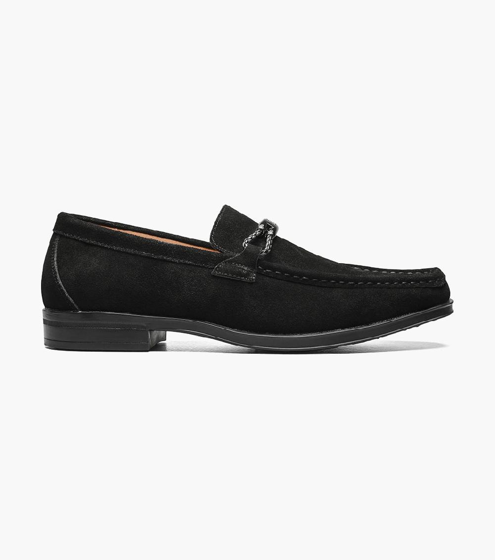 Stacy Adams Neville Moc Toe Bit Slip On Men’s Casual Shoes