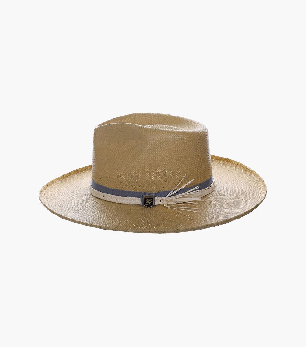 Stacy Adams New York Fedora Toyo Pinch Front Hat Men’s Hats
