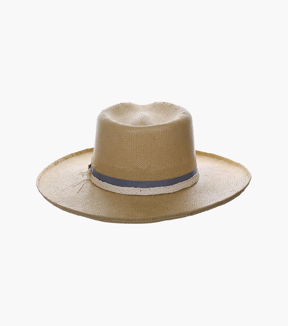 Stacy Adams New York Fedora Toyo Pinch Front Hat Men’s Hats