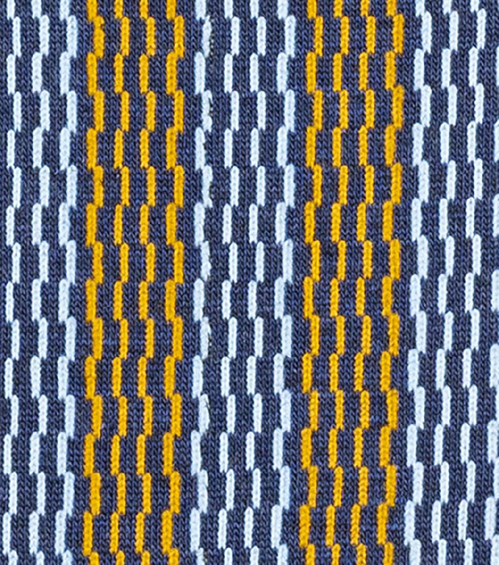 Stacy Adams Offset Lines Men’s Crew Dress Sock Men’s Socks