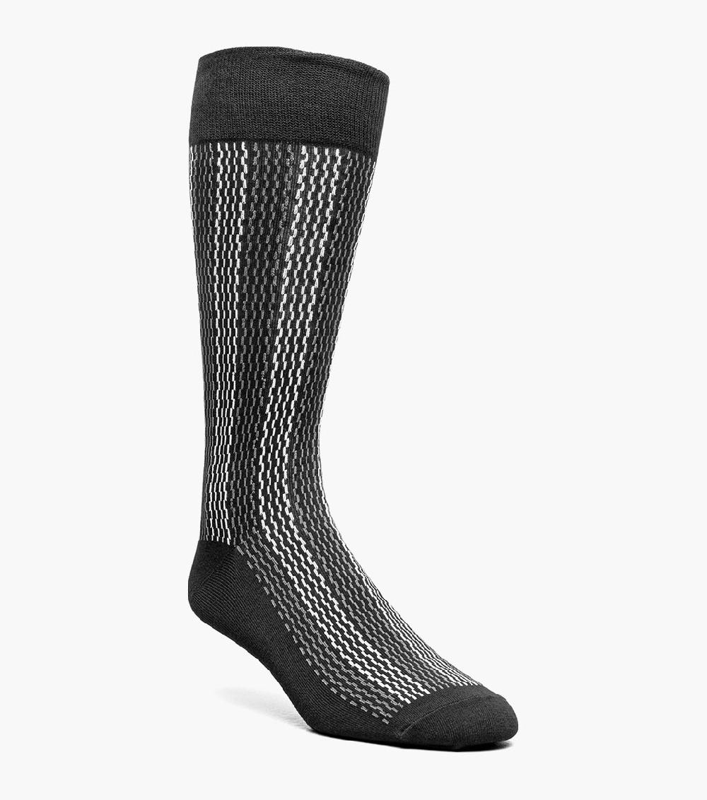 stacy adams Offset Lines Men’s Crew Dress Sock Men’s Socks