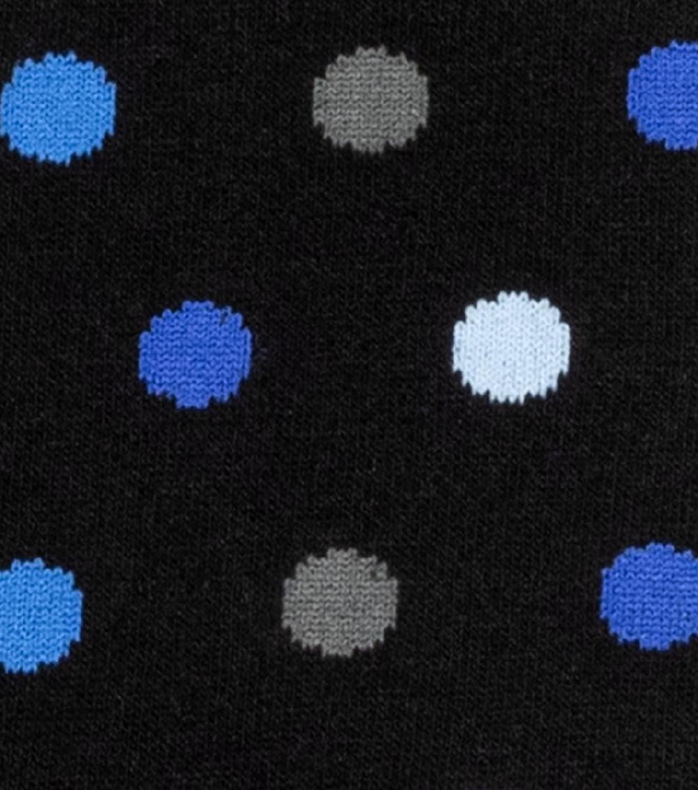 Stacy Adams Oversize Polka Dots Men's Crew Dress Sock Men’s Socks