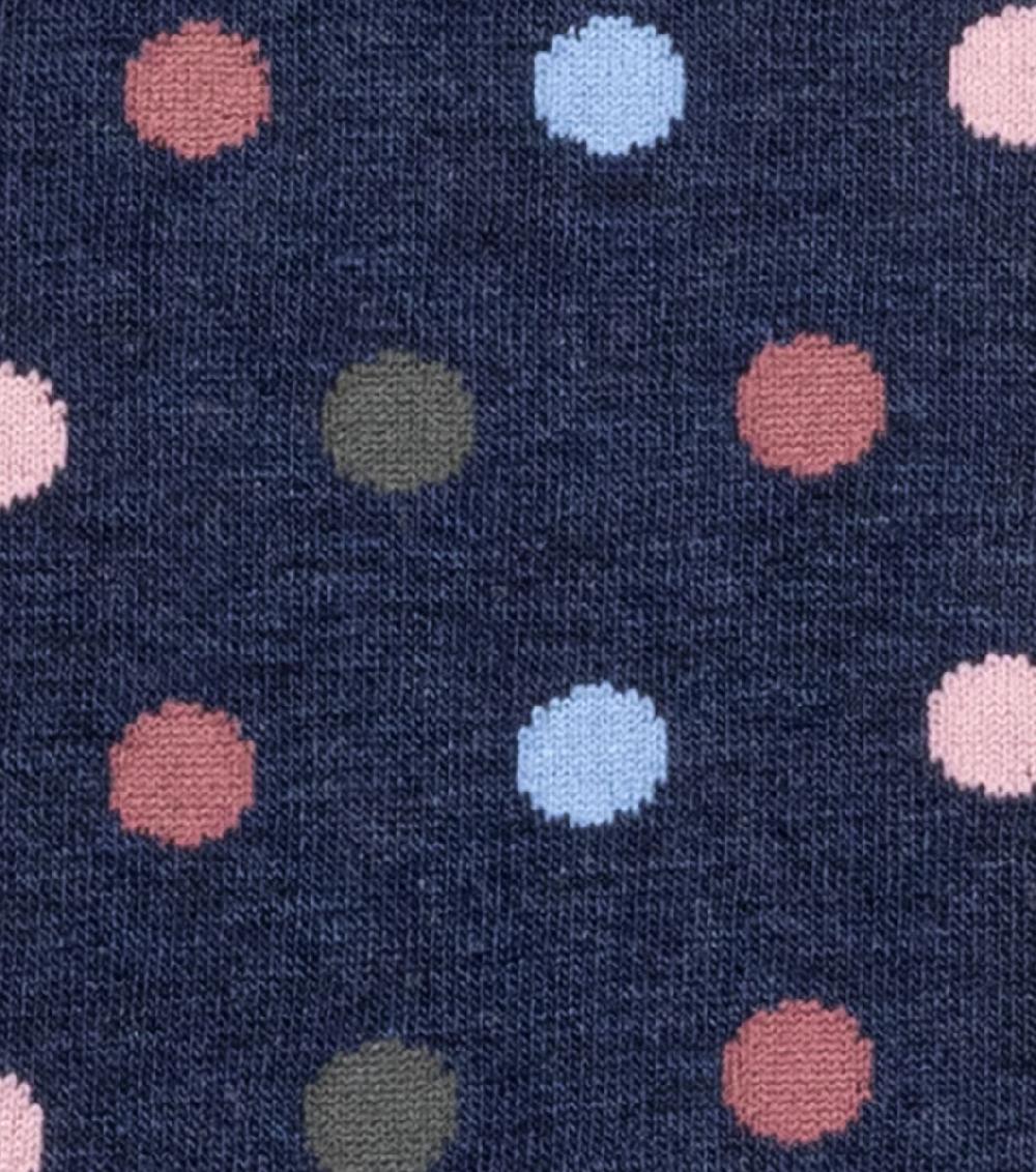 Stacy Adams Oversize Polka Dots Men's Crew Dress Sock Men’s Socks