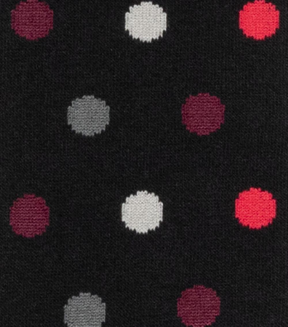 Stacy Adams Oversize Polka Dots Men's Crew Dress Sock Men’s Socks