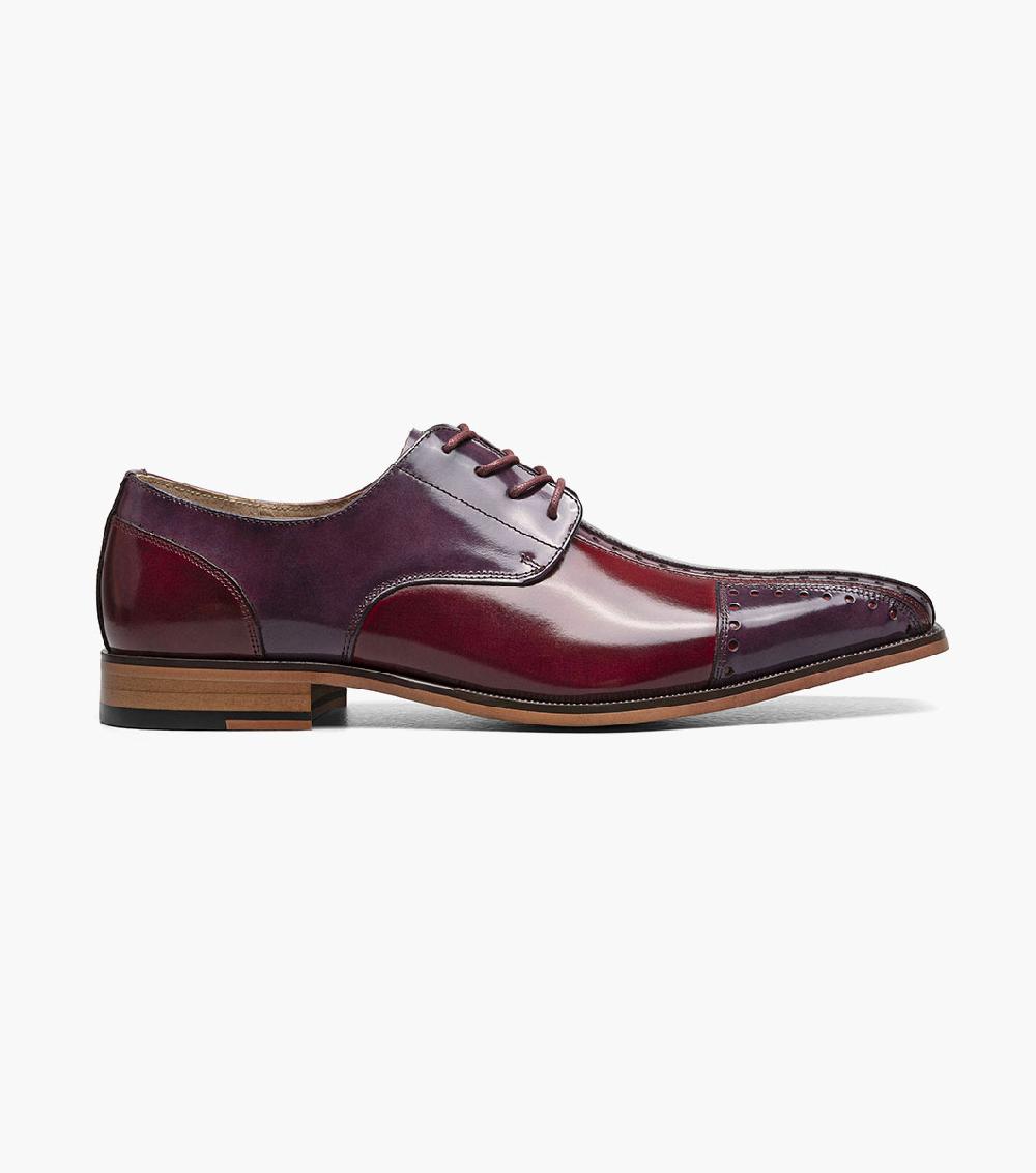 Stacy Adams Palmento Modified Cap Toe Oxford Men’s Dress Shoes