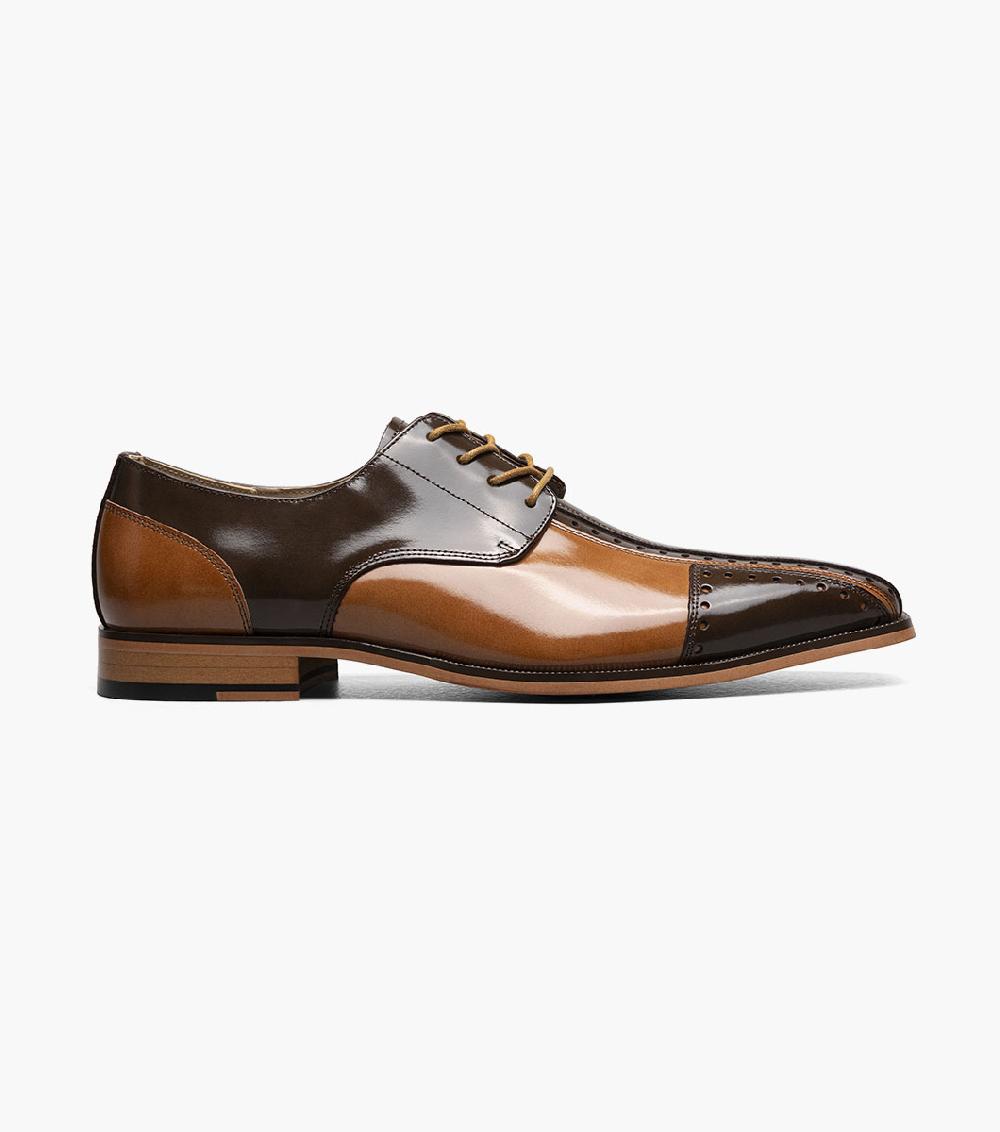 Stacy Adams Palmento Modified Cap Toe Oxford Men’s Dress Shoes