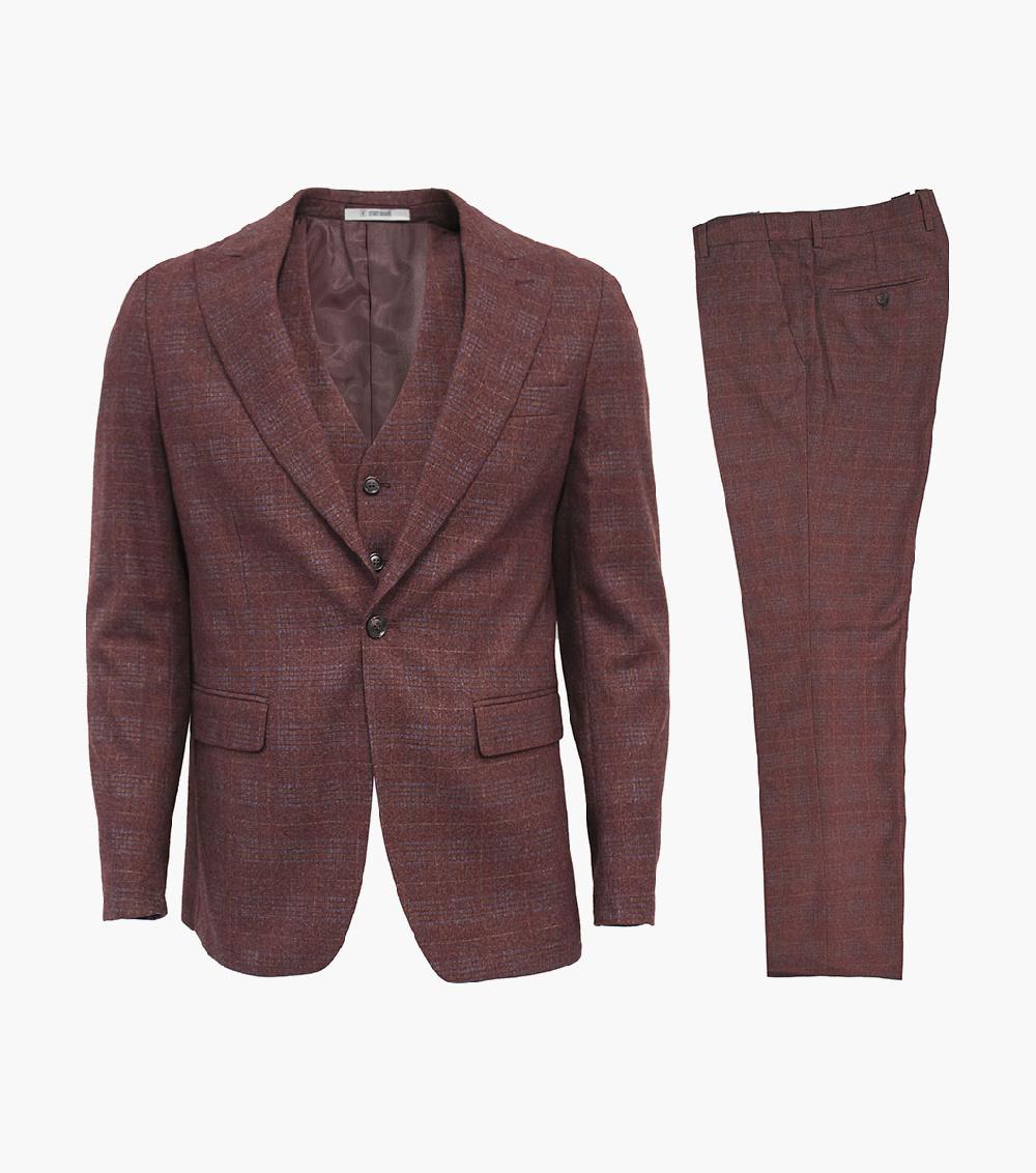Stacy Adams Pantani 3 Piece Vested Suit Men’s Suits