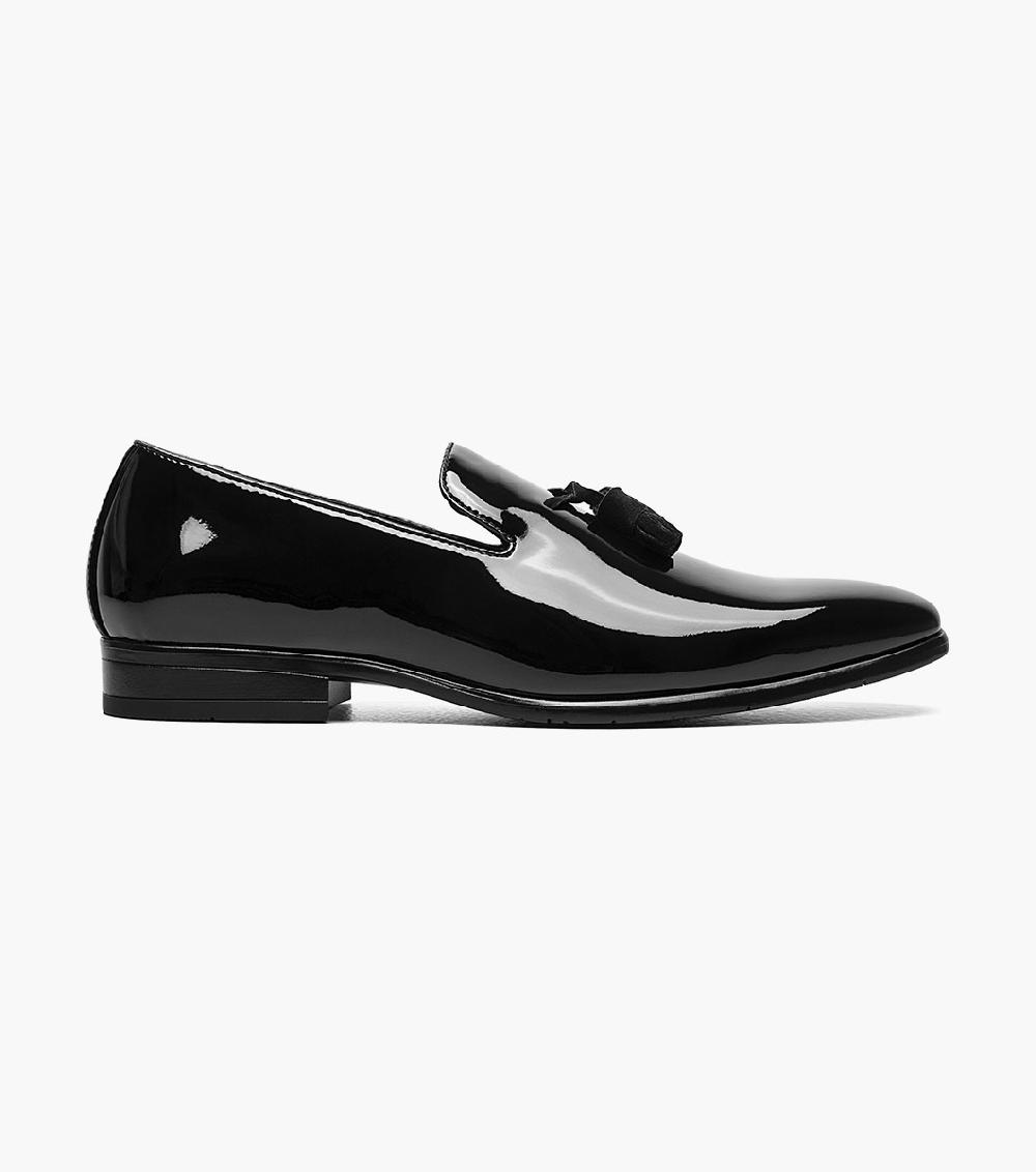 Stacy Adams Phoenix Plain Toe Tassel Slip On Men’s Dress Shoes