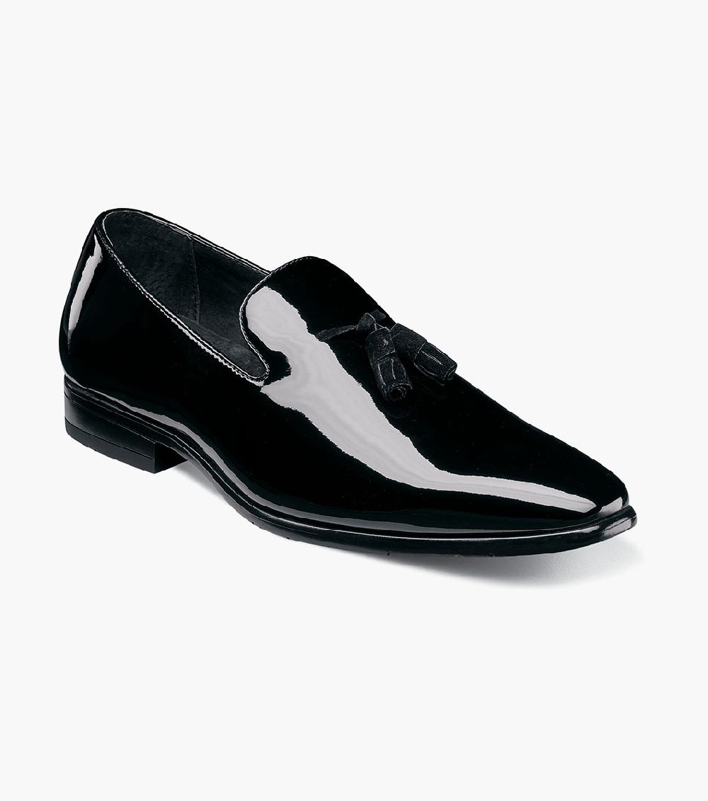 stacy adams Phoenix Plain Toe Tassel Slip On Men’s Dress Shoes