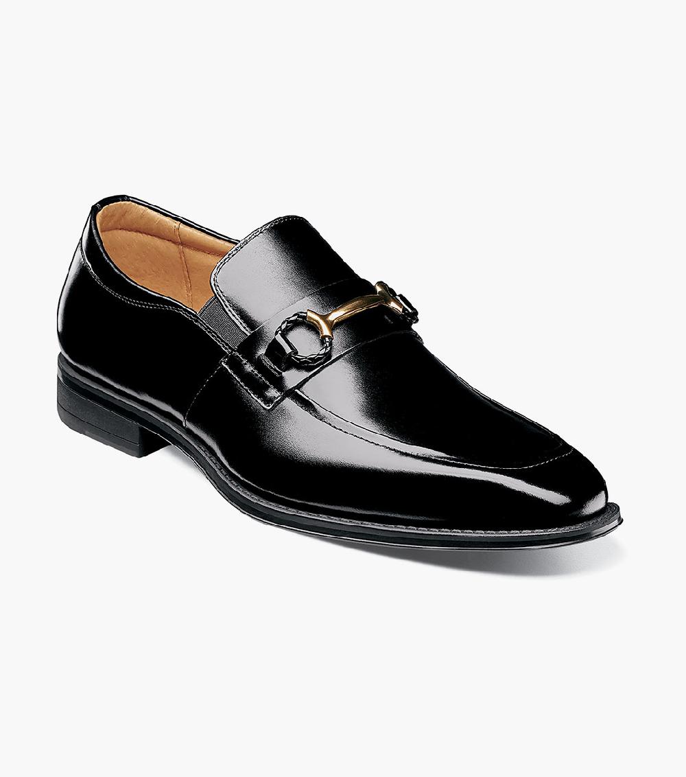 stacy adams Pierce Moc Toe Bit Slip On Men’s Dress Shoes