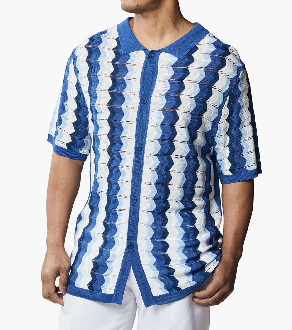 stacy adams Preston Button Down Shirt Men’s Casual Wear