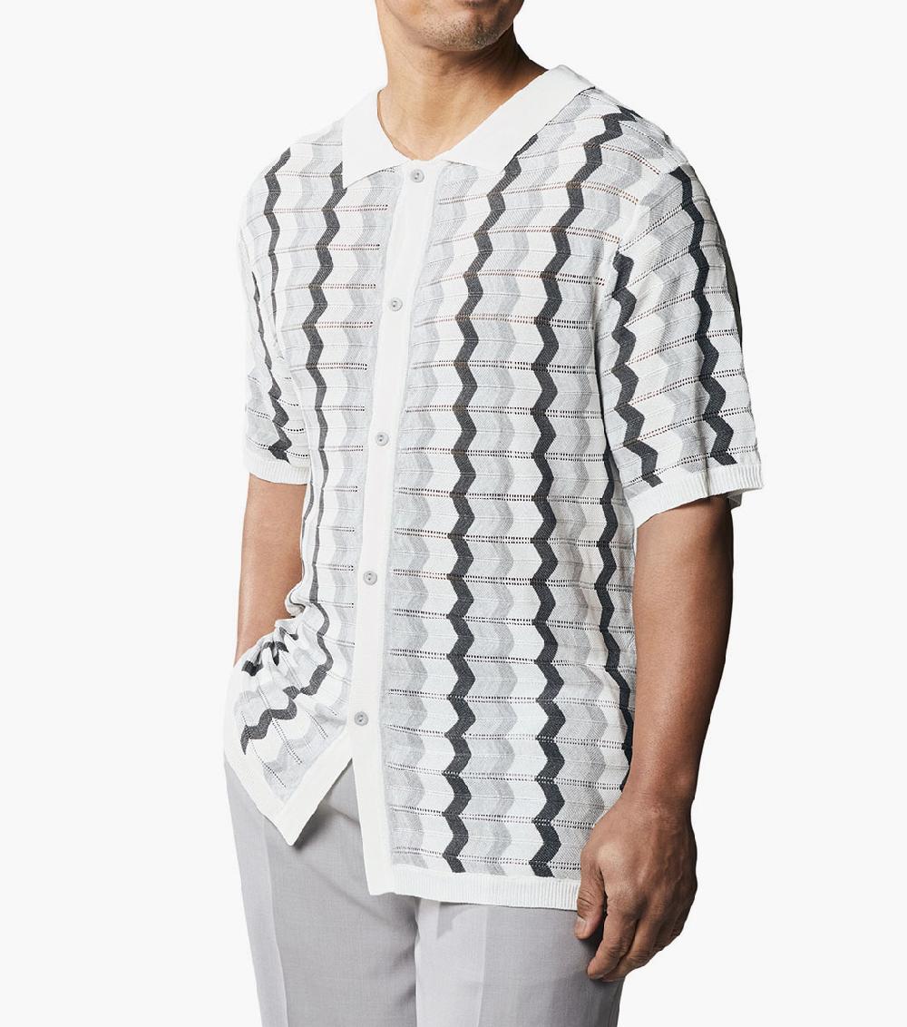 stacy adams Preston Button Down Shirt Men’s Casual Wear