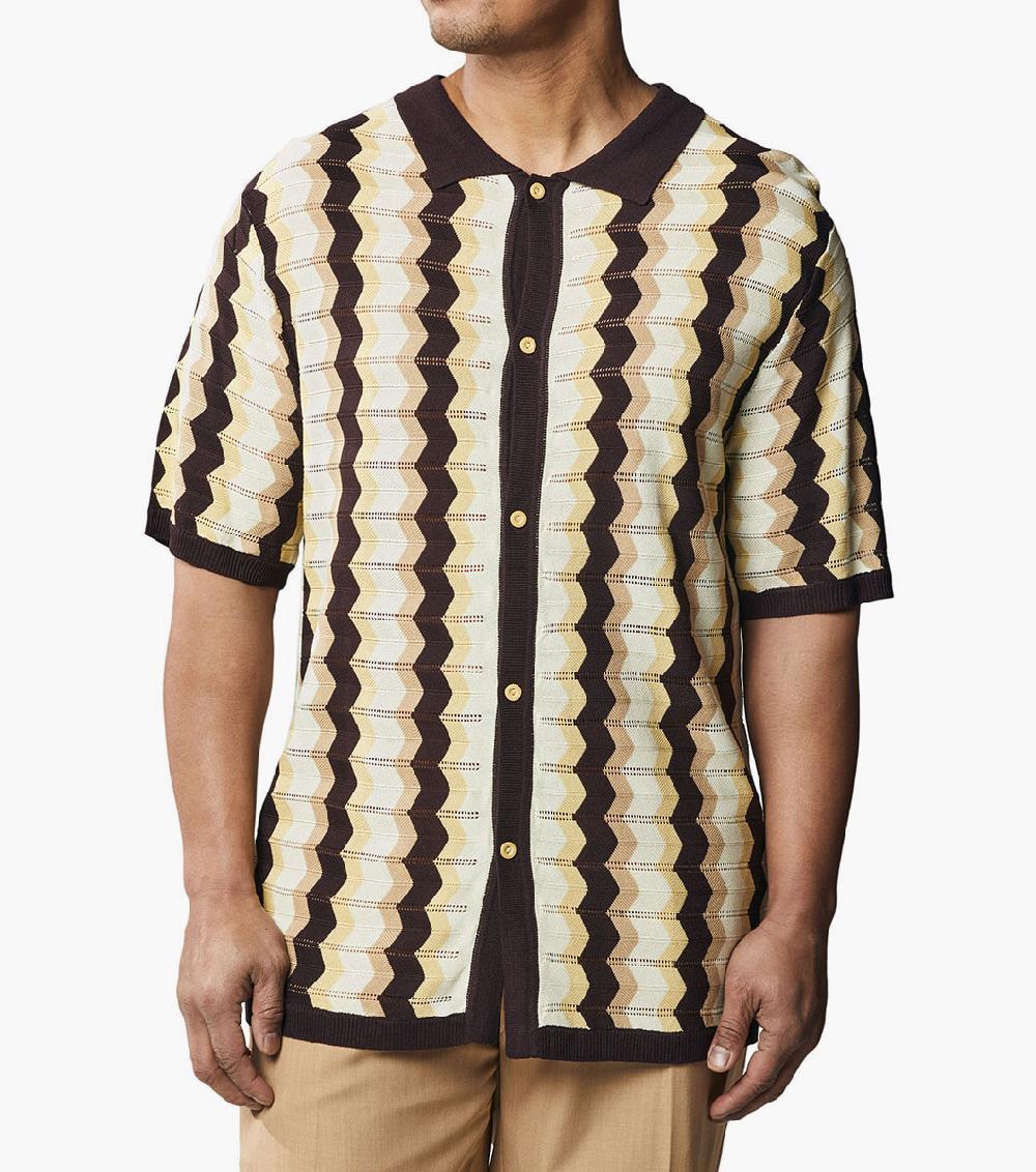 stacy adams Preston Button Down Shirt Men’s Casual Wear