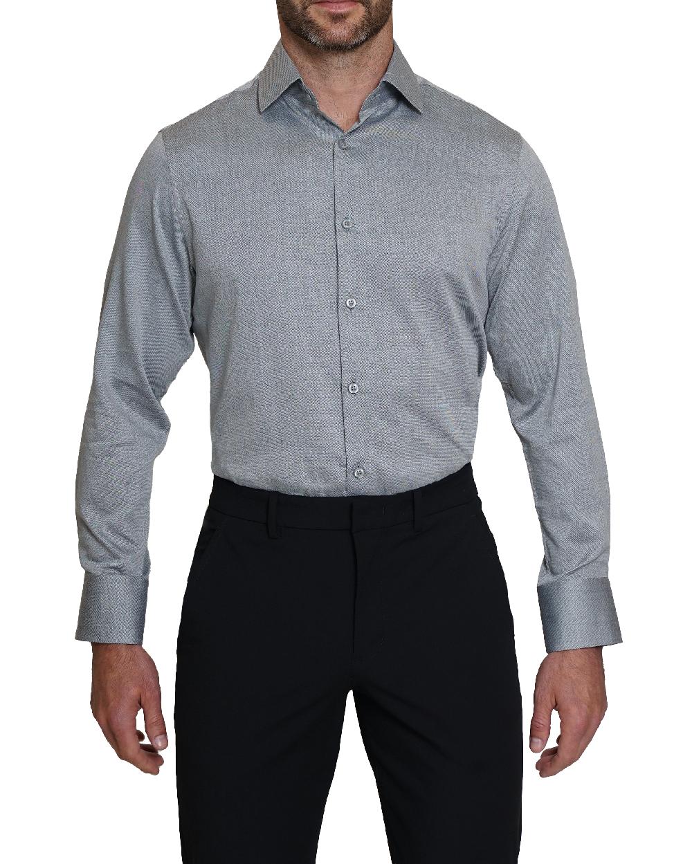 stacy adams Reuben Dress Shirt Spread Collar Dress Shirts