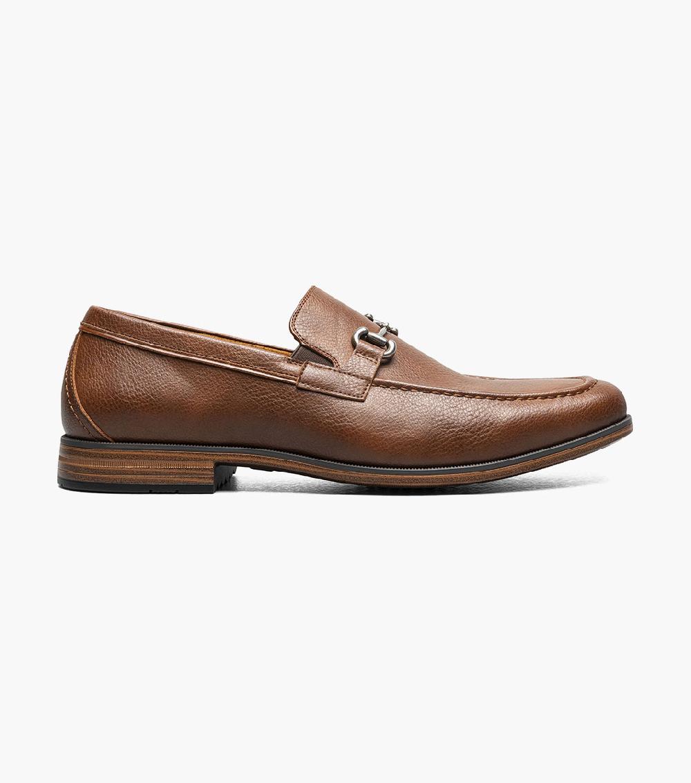 Stacy Adams Richmont Moc Toe Bit Slip On Men’s Dress Shoes