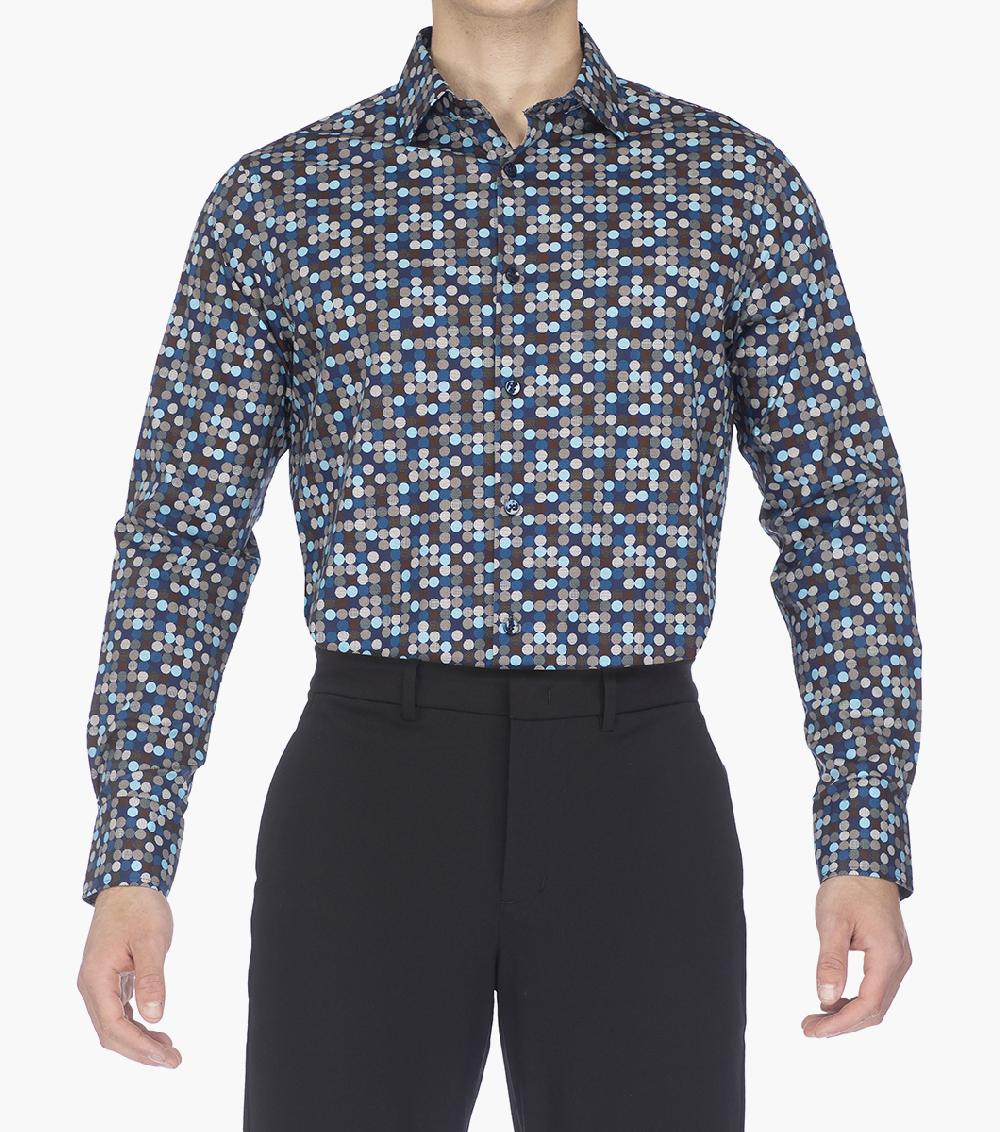 stacy adams Robinson Dress Shirt Spread Collar Dress Shirts