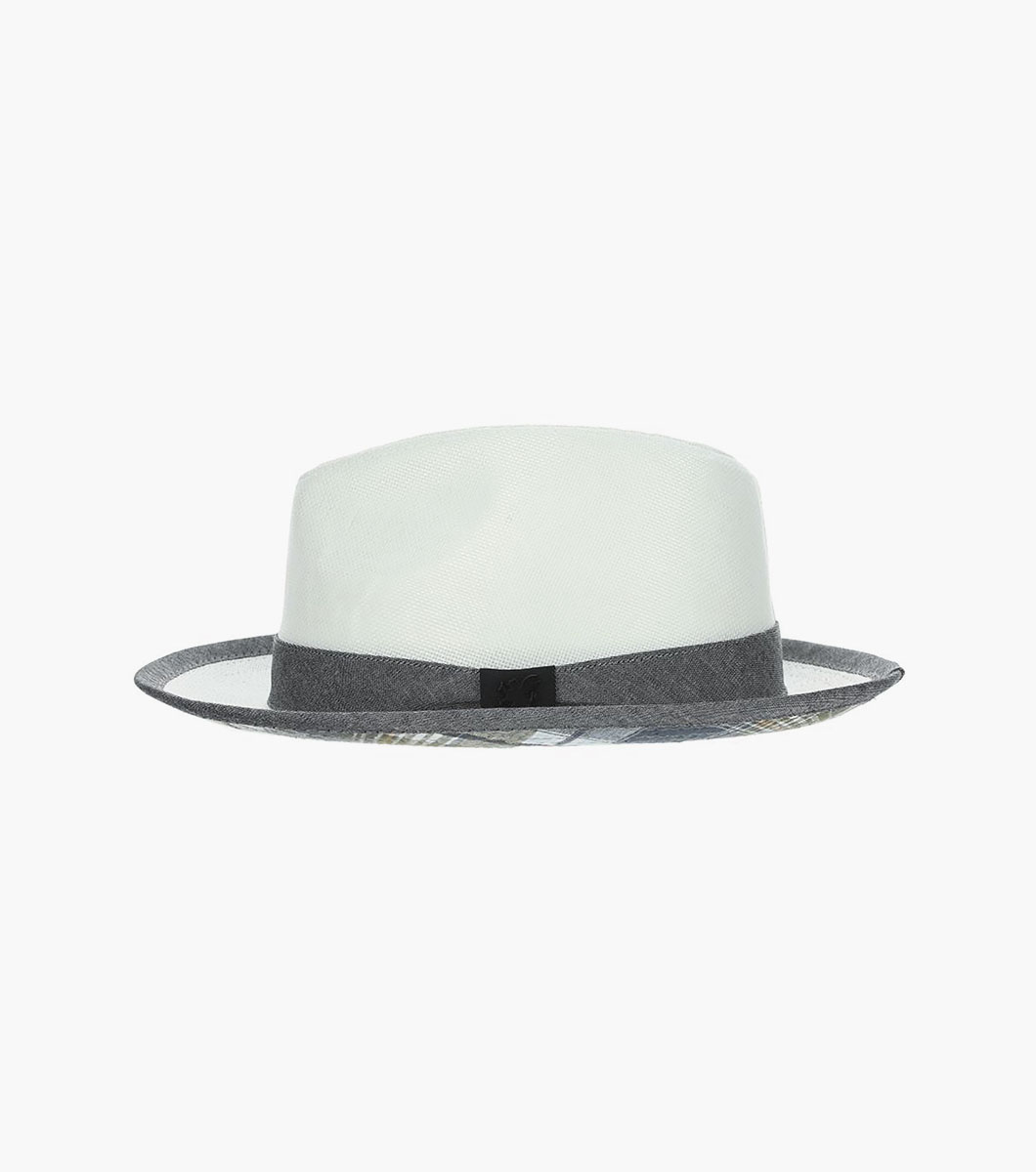 Stacy Adams San Marco Fedora Polyester Pinch Front Hat Men’s Hats