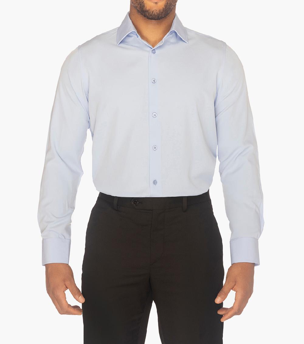 stacy adams Sandee Dress Shirt Spread Collar Dress Shirts