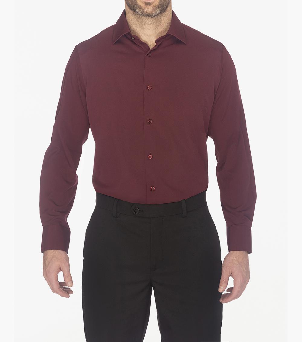 stacy adams Sandee Dress Shirt Spread Collar Dress Shirts