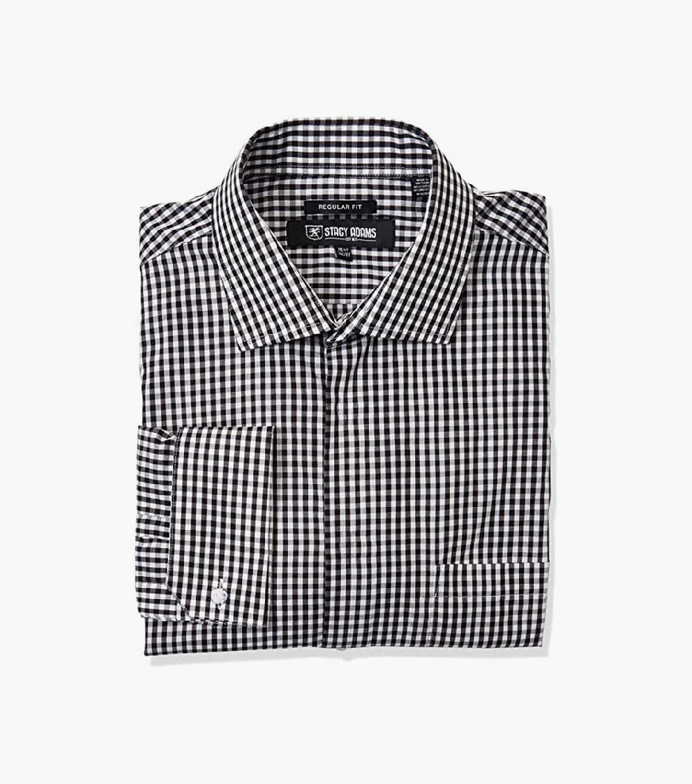stacy adams Sarasota Dress Shirt Point Collar Dress Shirts