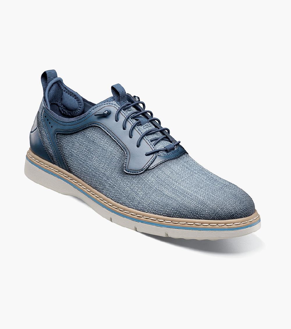 stacy adams Sebert Plain Toe Elastic Lace Up Men’s Casual Shoes