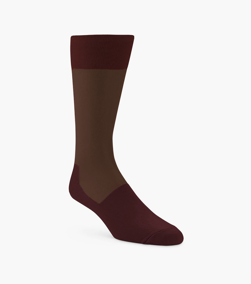 stacy adams Silky Sheer Men's Crew Dress Sock Men’s Socks