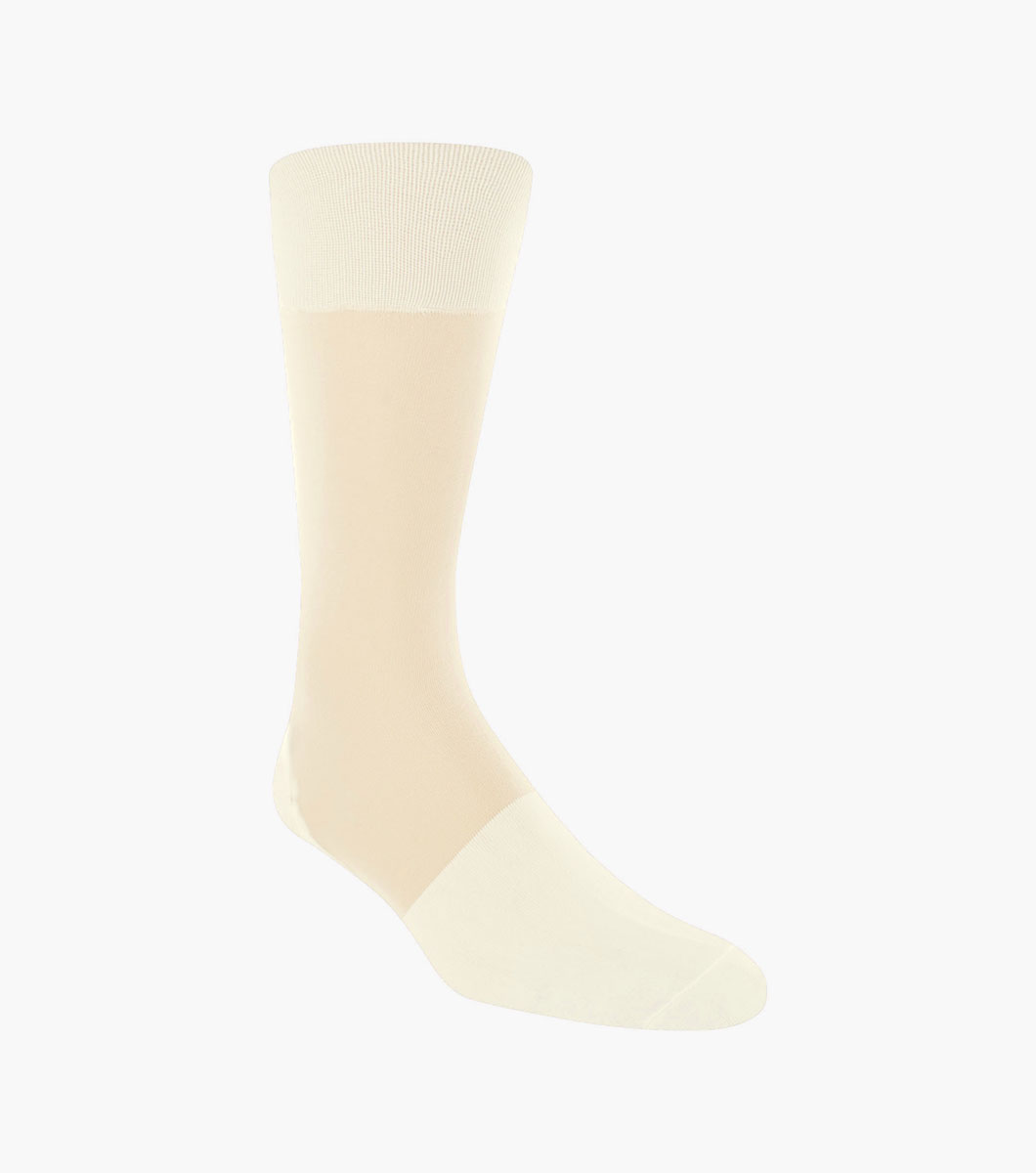 stacy adams Silky Sheer Men's Crew Dress Sock Men’s Socks