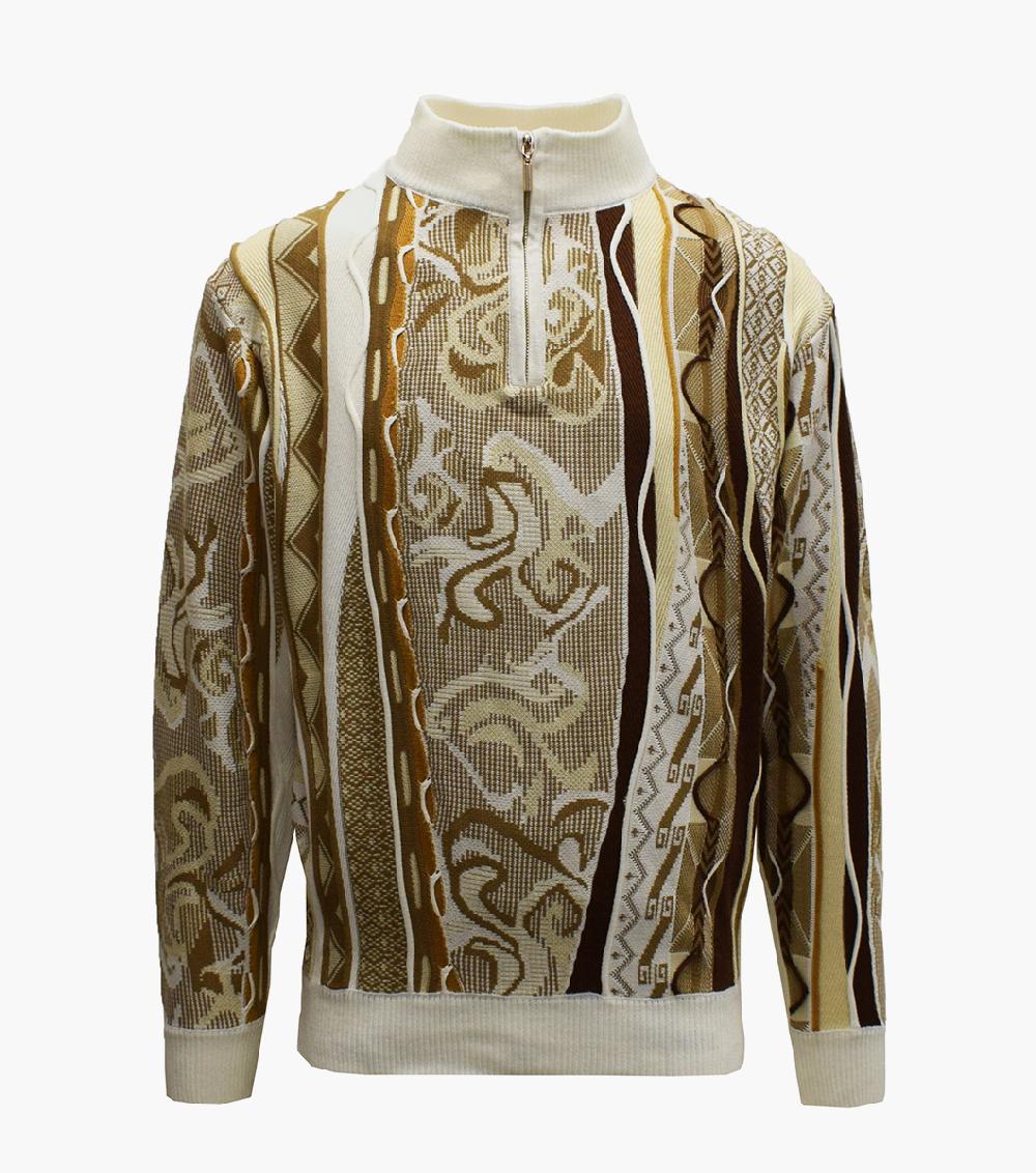 stacy adams Sinclair Quarter Zip Sweater Men’s Casual Wear