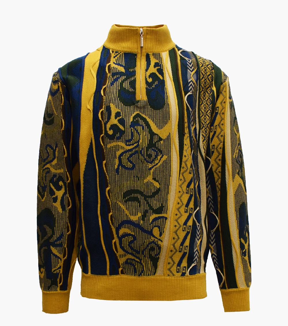 stacy adams Sinclair Quarter Zip Sweater Men’s Casual Wear