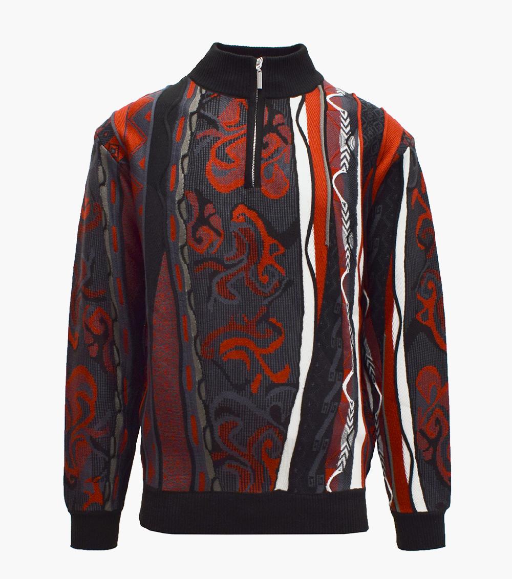 stacy adams Sinclair Quarter Zip Sweater Men’s Casual Wear