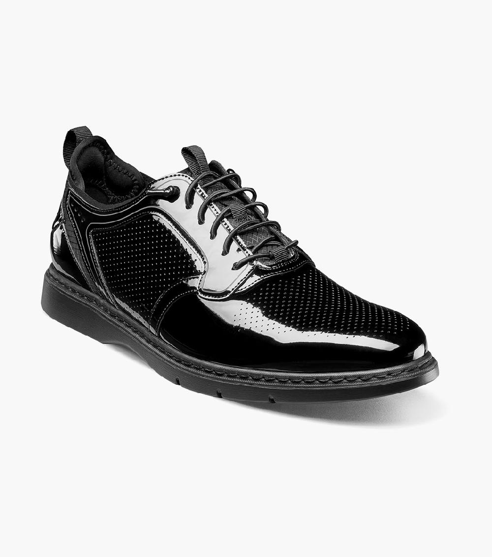 stacy adams Spyre Plain Toe Elastic Lace Up Clearance Men’s Shoes