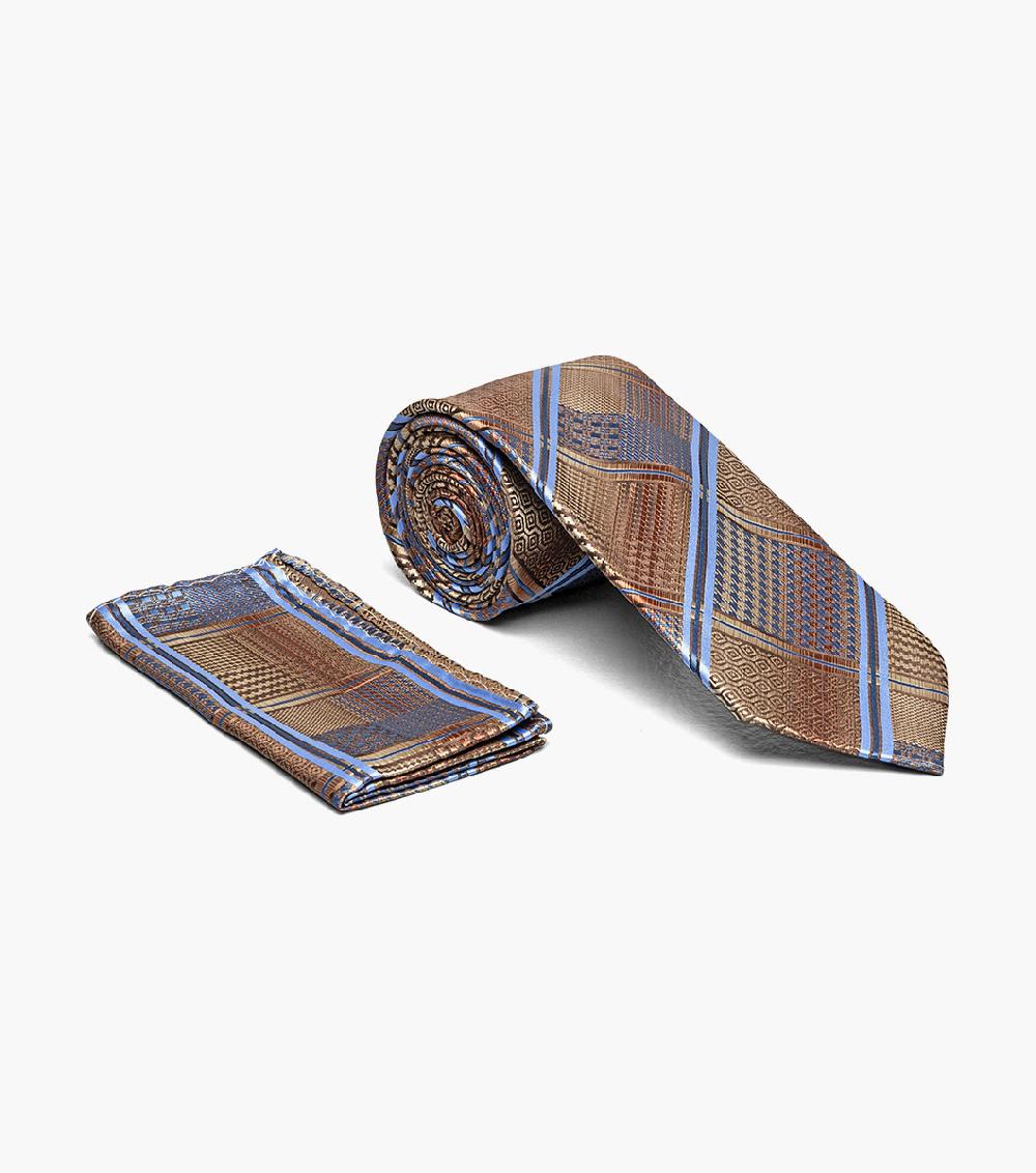 stacy adams Andres Tie & Hanky Set Men’s Ties