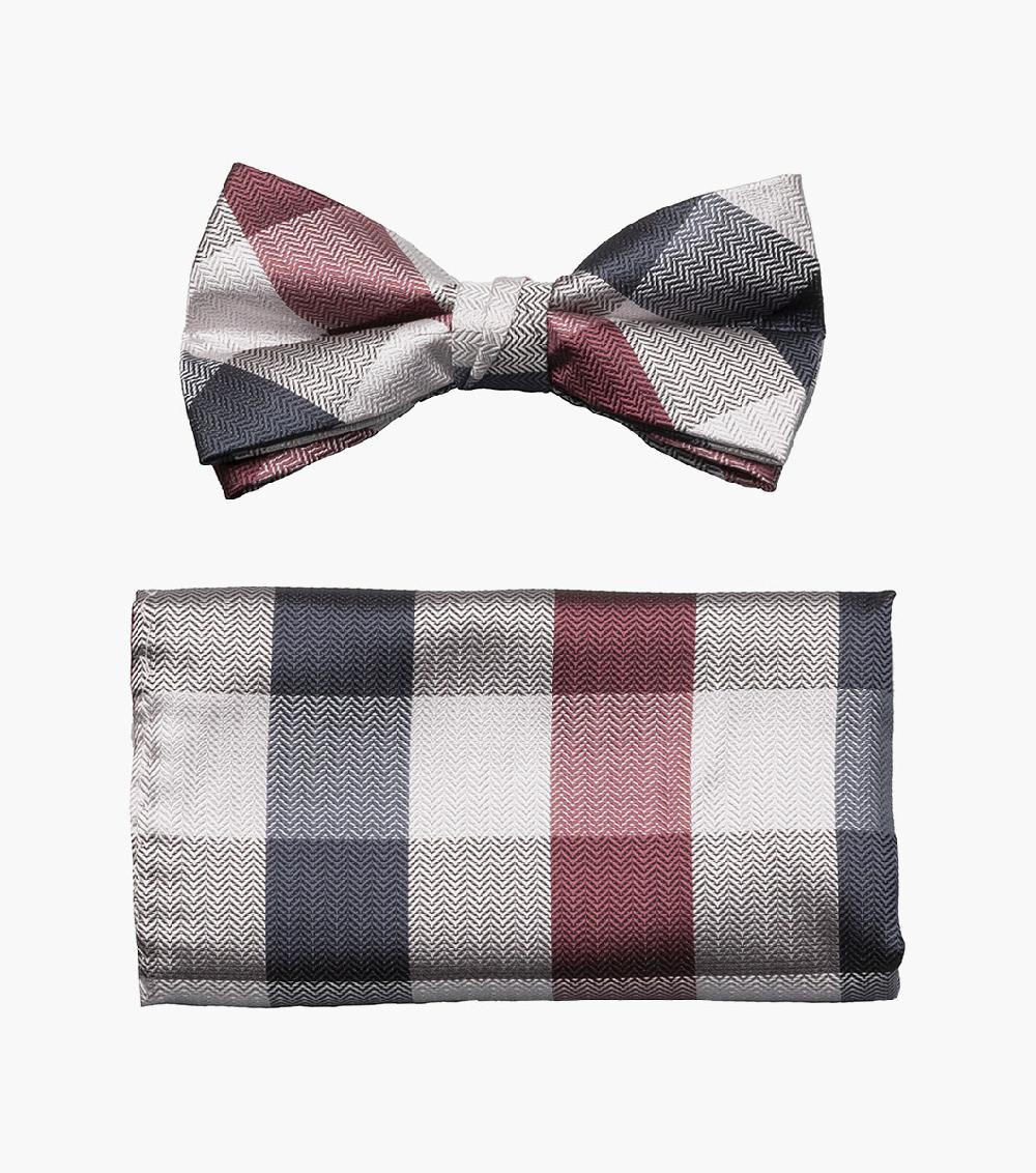 stacy adams Armando Bow Tie & Hanky Set Men’s Ties