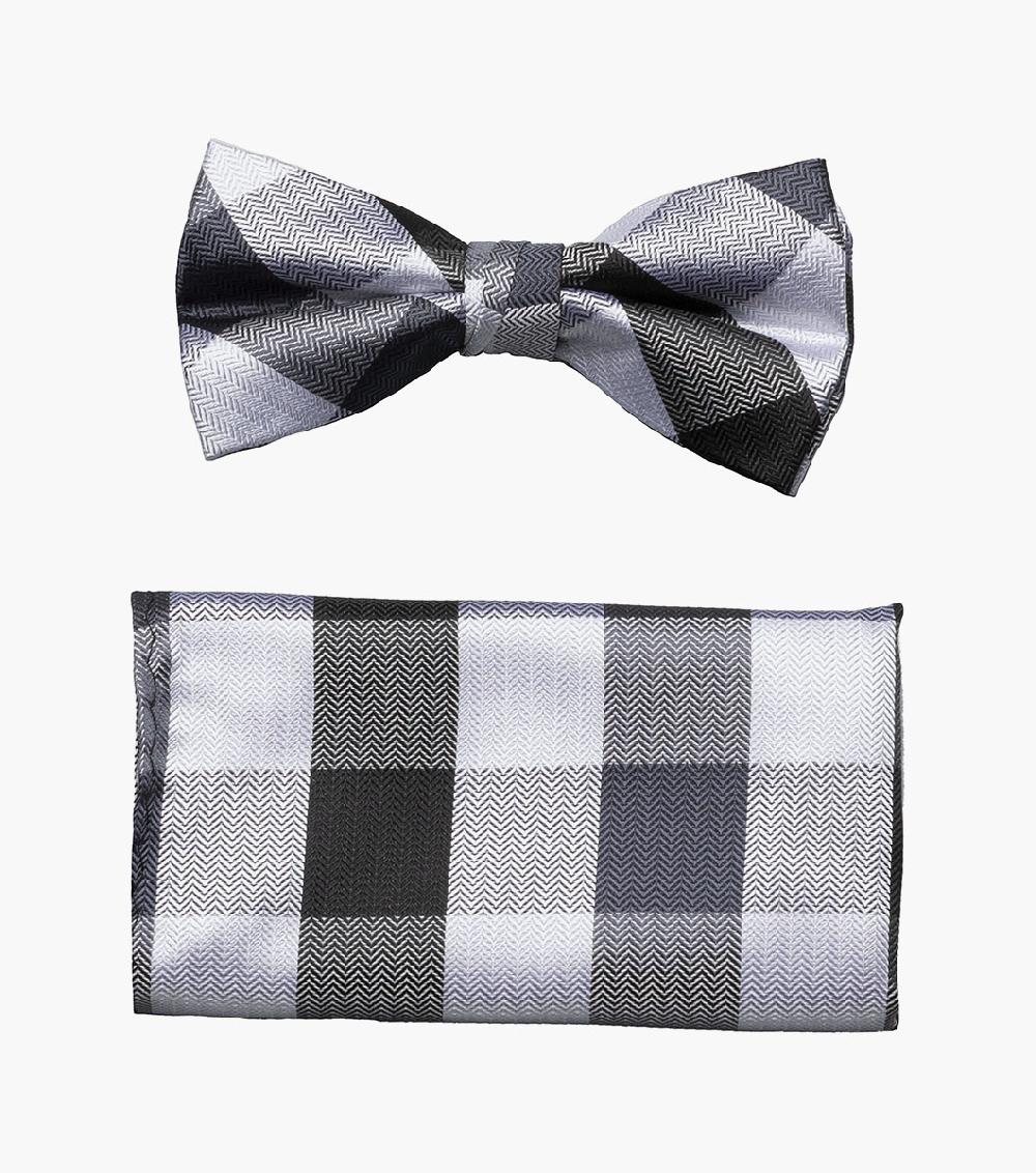 stacy adams Armando Bow Tie & Hanky Set Men’s Ties