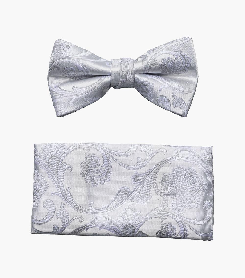 stacy adams Asensio Bow Tie & Hanky Set Men’s Ties