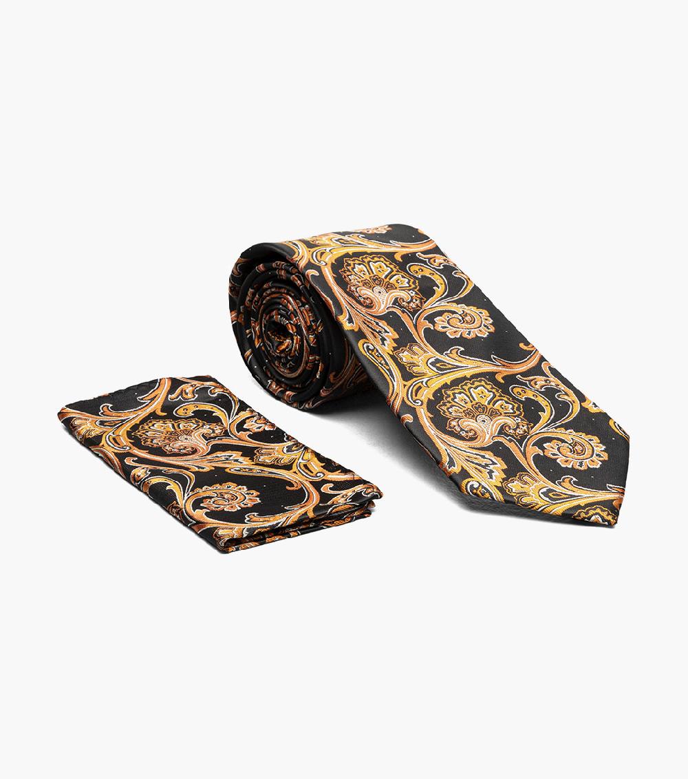 stacy adams Barnaby Tie & Hanky Set Men’s Ties