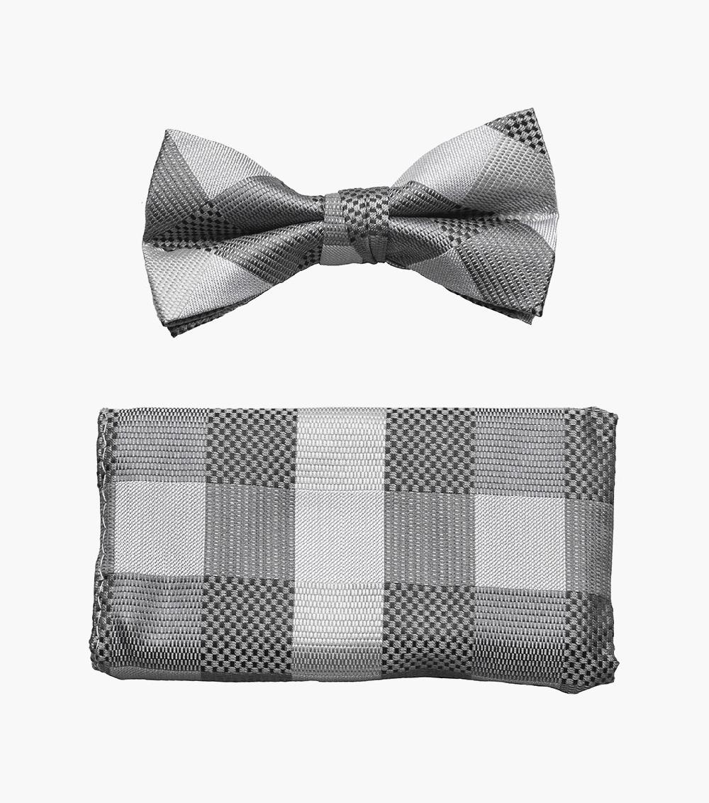 stacy adams Benjamin Bow Tie & Hanky Set Men’s Ties