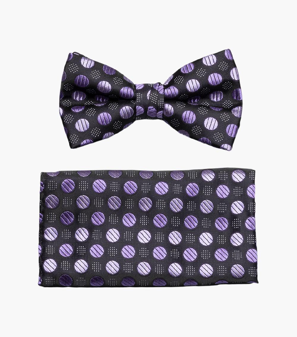 stacy adams Bruno Bow Tie & Hanky Set Men’s Ties