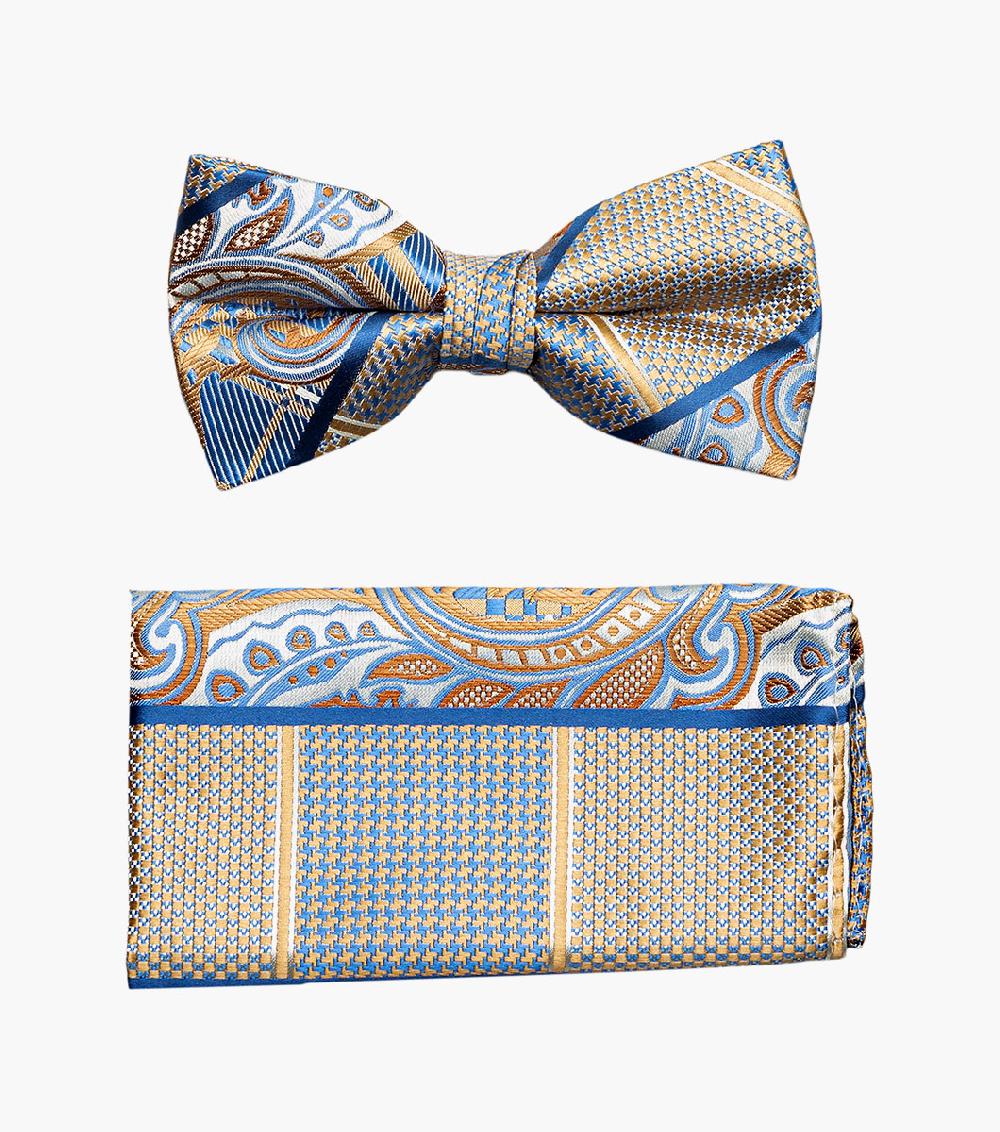 stacy adams Ciro Bow Tie & Hanky Set Men’s Ties