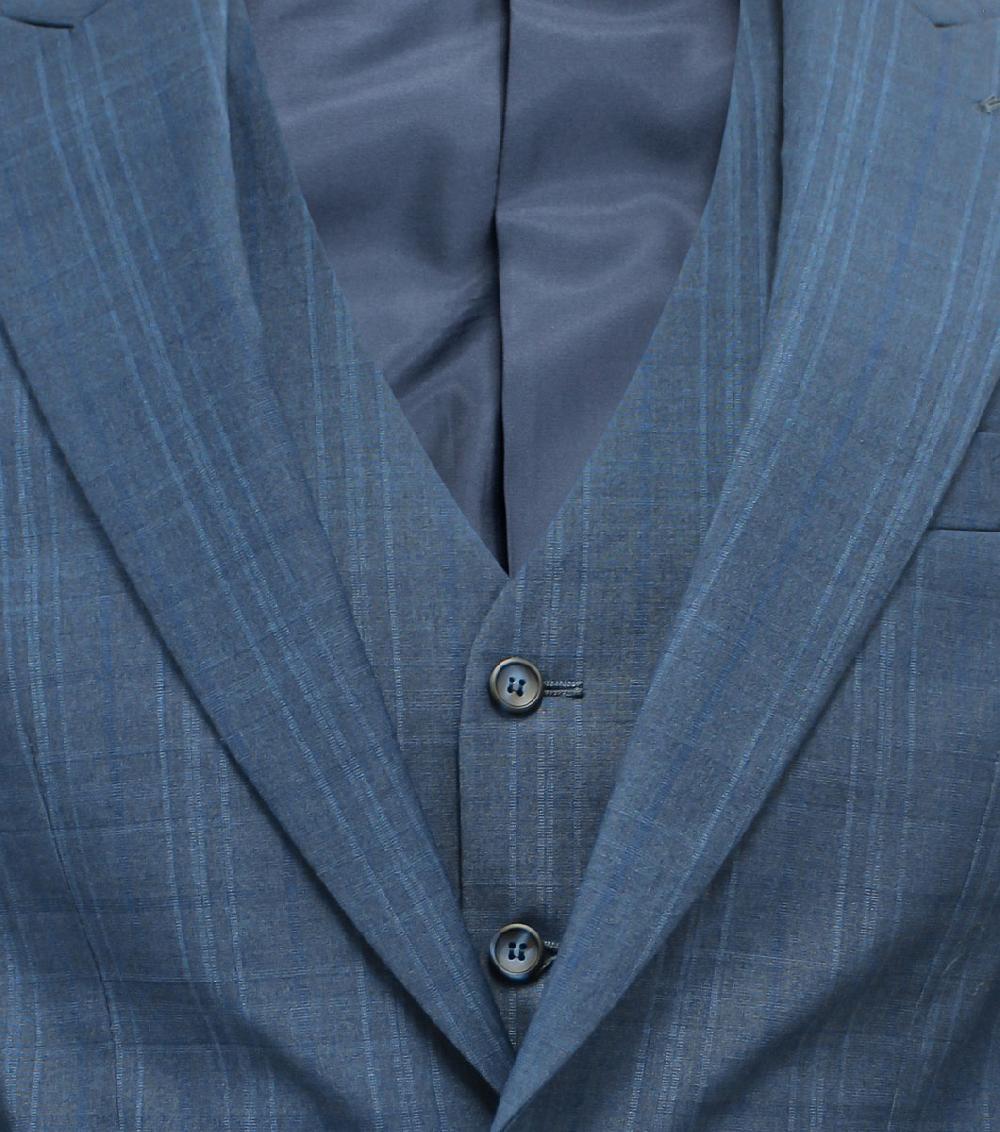 Stacy Adams Coppi 3 Piece Vested Suit Men’s Suits