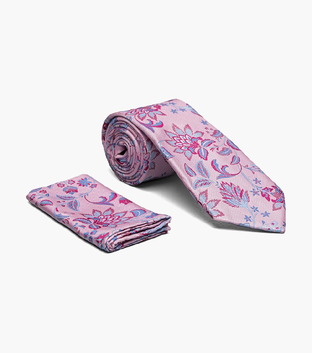 stacy adams Diego Tie & Hanky Set Men’s Ties
