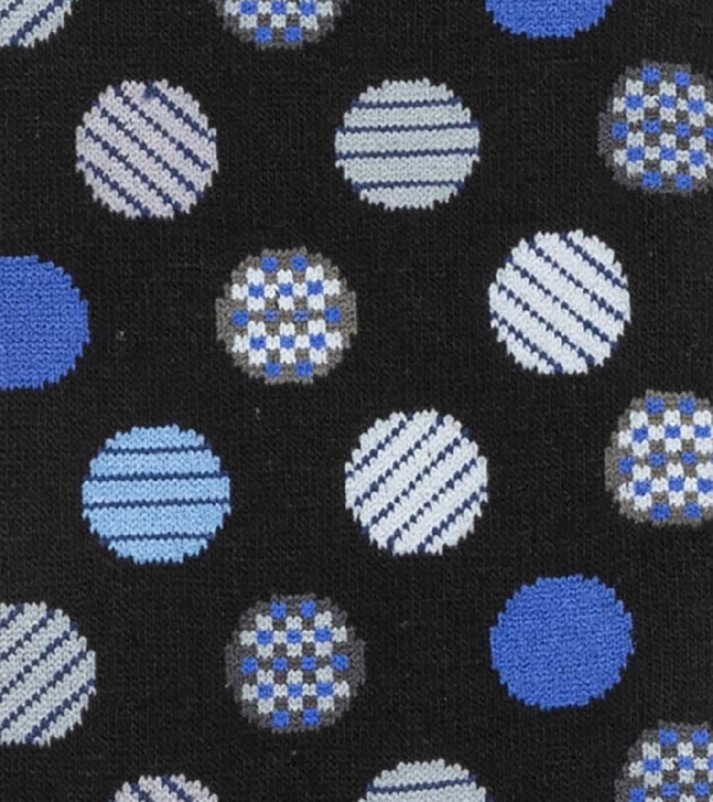 Stacy Adams Dots Men's Crew Dress Sock Men’s Socks