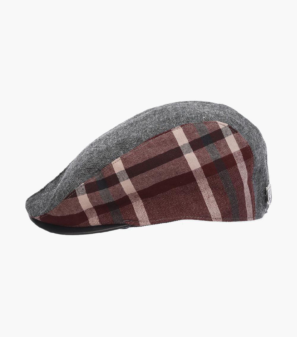 Stacy Adams Dudley Flat Cap Cotton Hat Men’s Hats