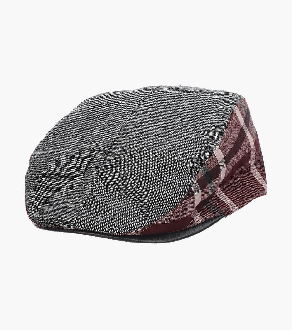 stacy adams Dudley Flat Cap Cotton Hat Men’s Hats