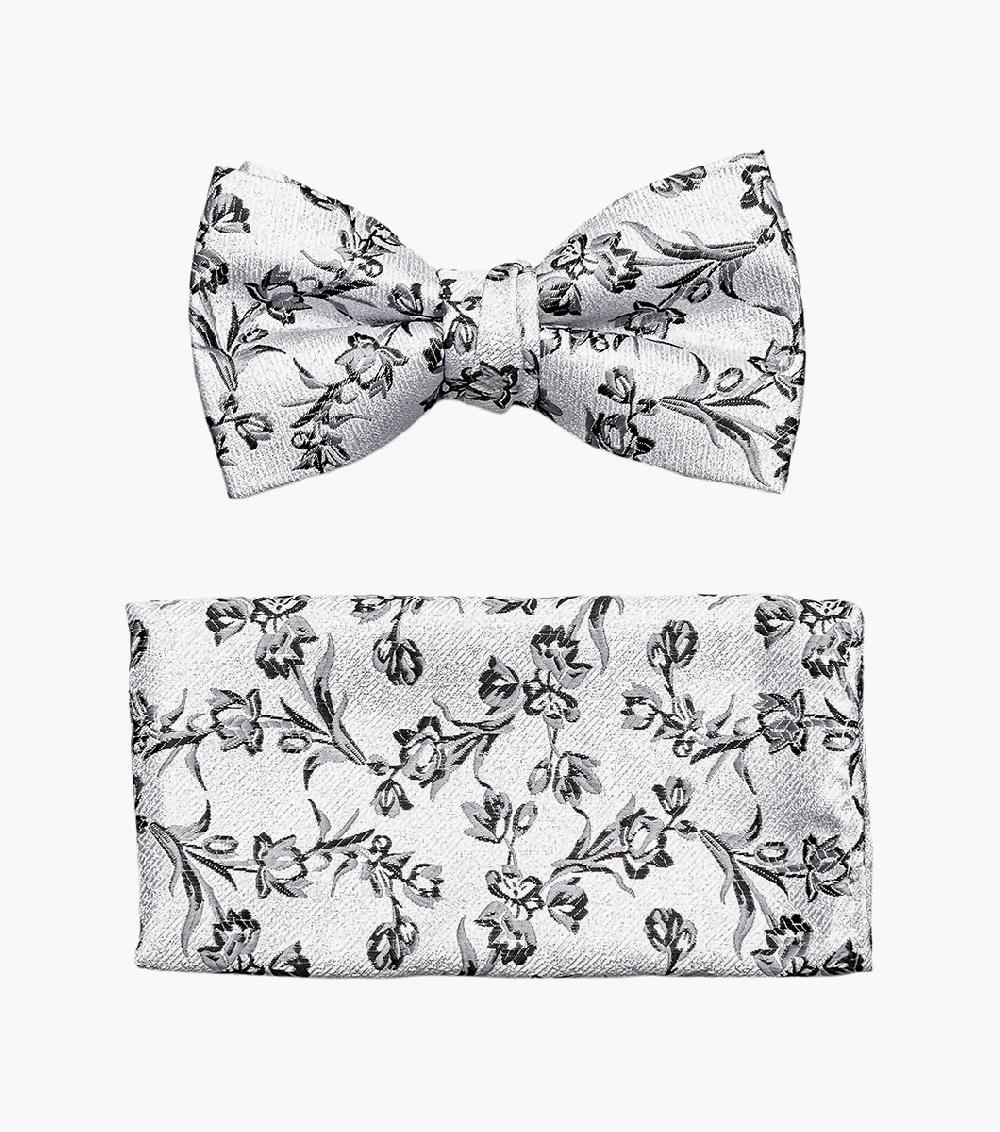 stacy adams Ethan Bow Tie & Hanky Set Men’s Ties