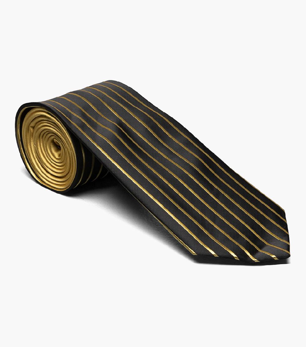 Stacy Adams Formal Gold Tie & Hanky Set Men’s Ties