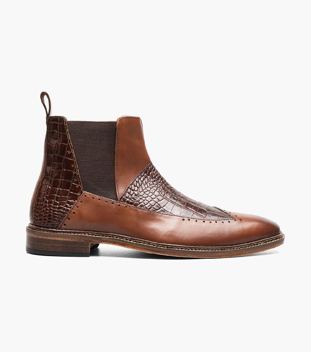 Stacy Adams Garza Wingtip Chelsea Boot Men’s Boots