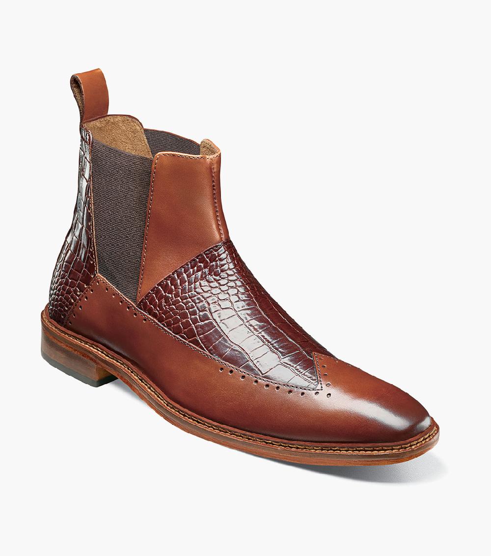 stacy adams Garza Wingtip Chelsea Boot Men’s Boots