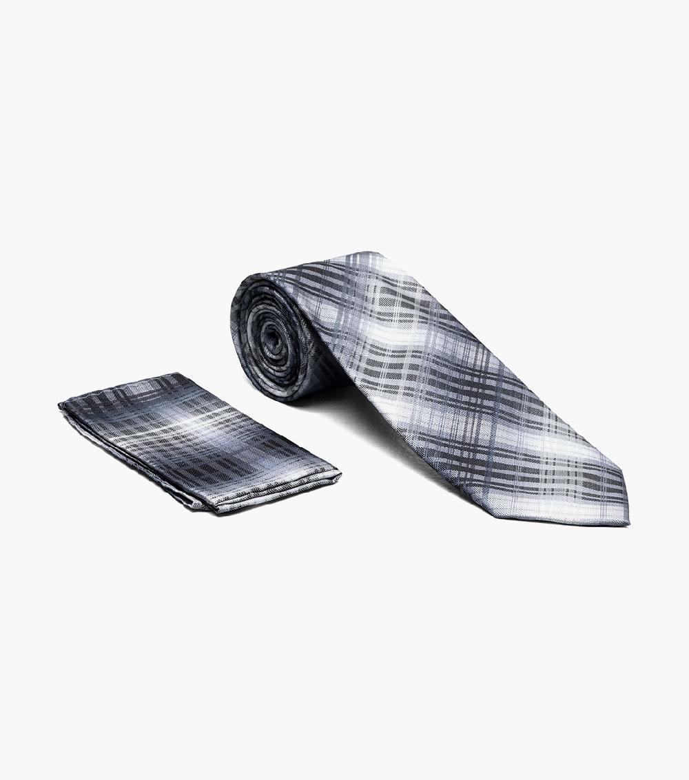stacy adams Gio Tie & Hanky Set Men’s Ties